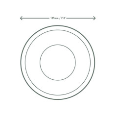 Coperchi ø 18,5 cm in PLA per insalatiera