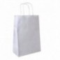 Sacchetti/Shoppers 20+10x29 cm BIANCO