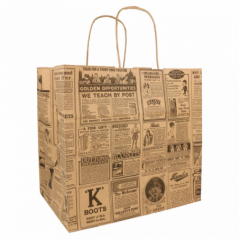 Sacchetti/Shoppers 26+17x24 cm Stampa Newspaper