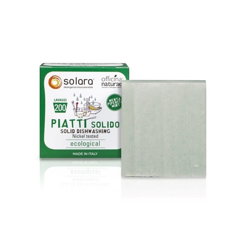 Detersivo Piatti Solido alla Menta Piperita cf. 180 gr