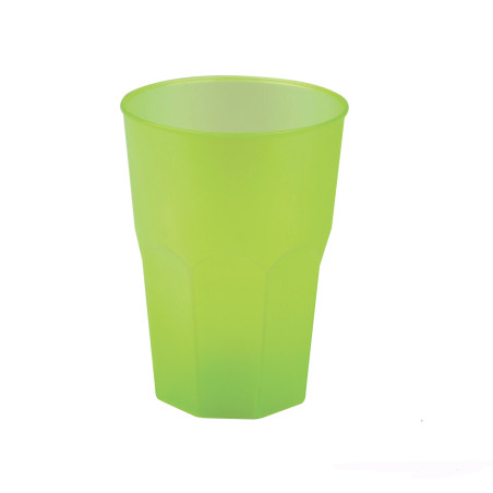 Bicchiere Cocktail in PP 350ml Verde acido Frost