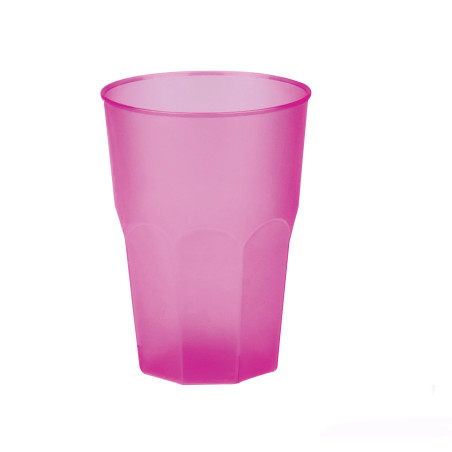 Bicchiere Cocktail in PP 350ml Fucsia Frost