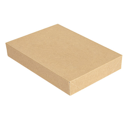 Coperchi box asporto 22x15x5cm avana